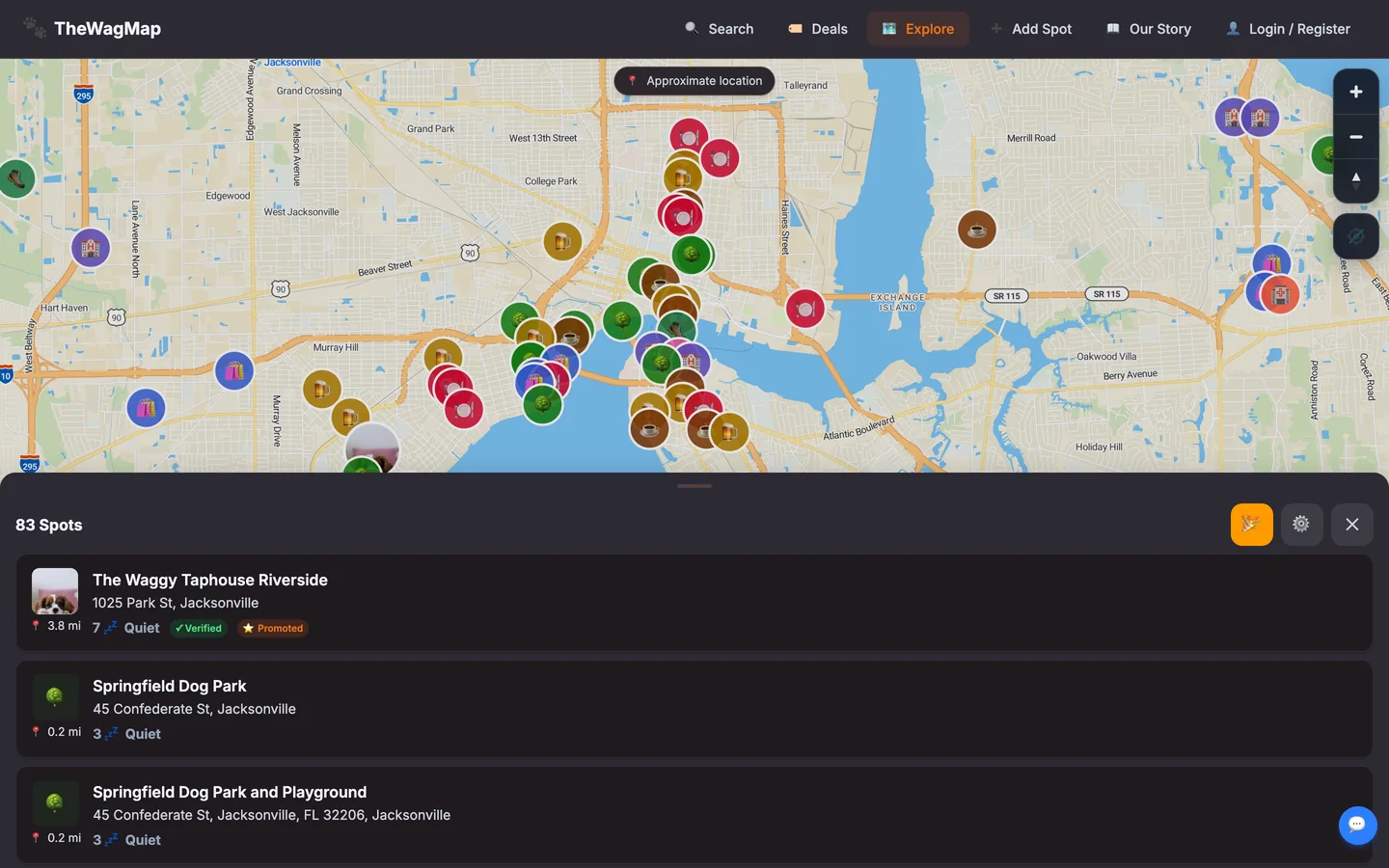 TheMap.Network — a live community map full of local spots